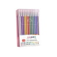 thumbnail image 1 of D 24 Pack Glitter Gel Pens Assorted Colors Art Marker Set for Coloring Books Drawing Doodling Art Supplies Plastic Barrel 5Ml Each 6.38 Inches, 1 of 6