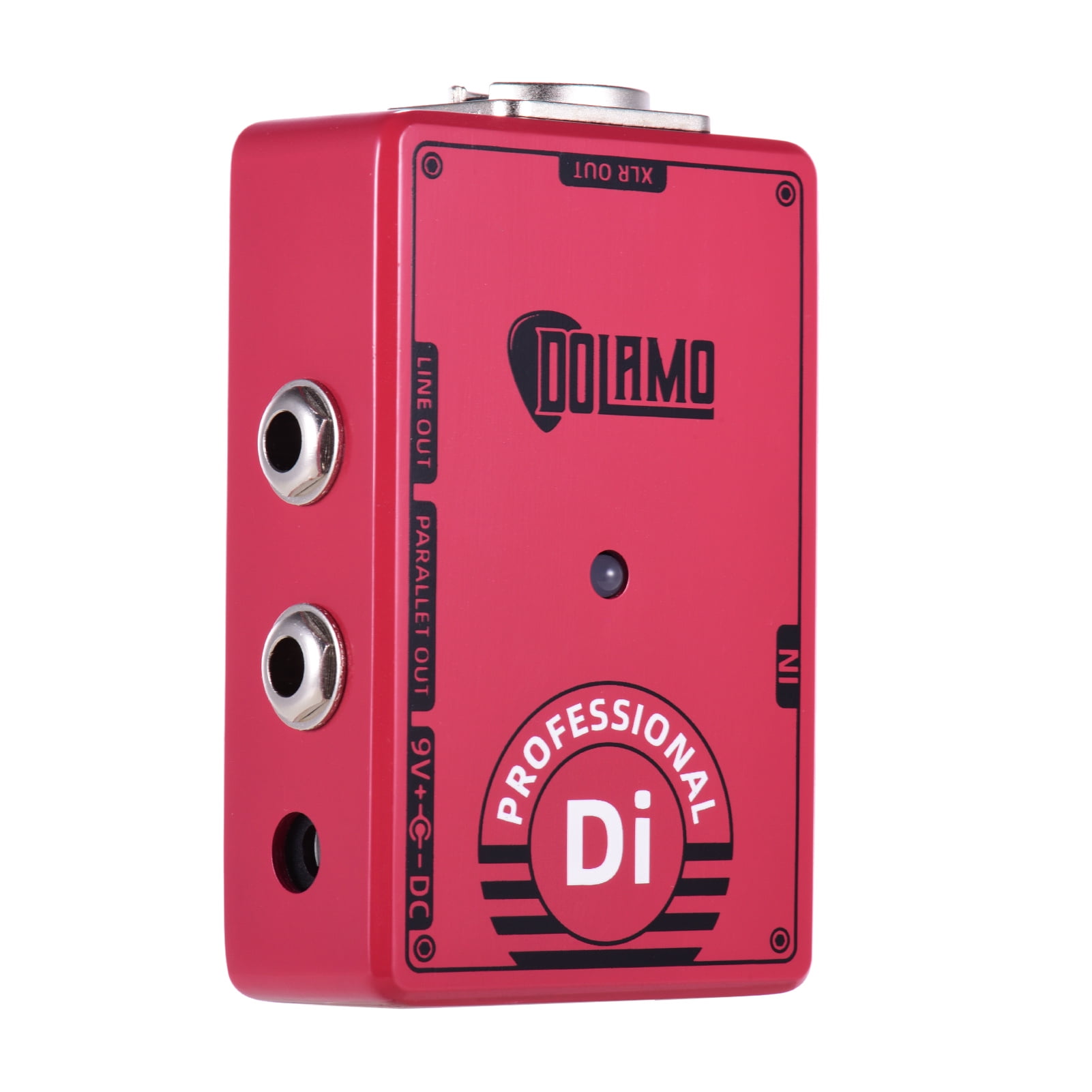 D7 Professional DI Box Guitar Effect Pedal with Ground Lift Switch XLR