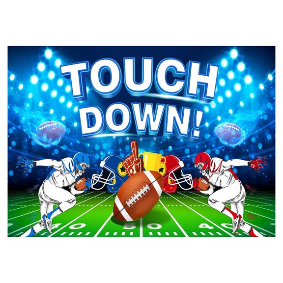D 70.9X43.3 Inch Cloth Backdrop Indoor Scene Party Banner For Football Game Event Decorations 2026