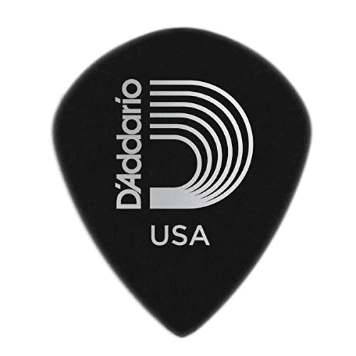 D'Addario 3DBK7-25 Black Ice Guitar Picks, Extra-Heavy, 25 Pack