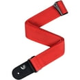 thumbnail image 1 of D'Addario 50MM Recycled Basic Guitar Strap Red, 1 of 3