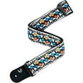 thumbnail image 1 of D'Addario Eco-Comfort Jacquard Woven Guitar Strap, White, 1 of 3