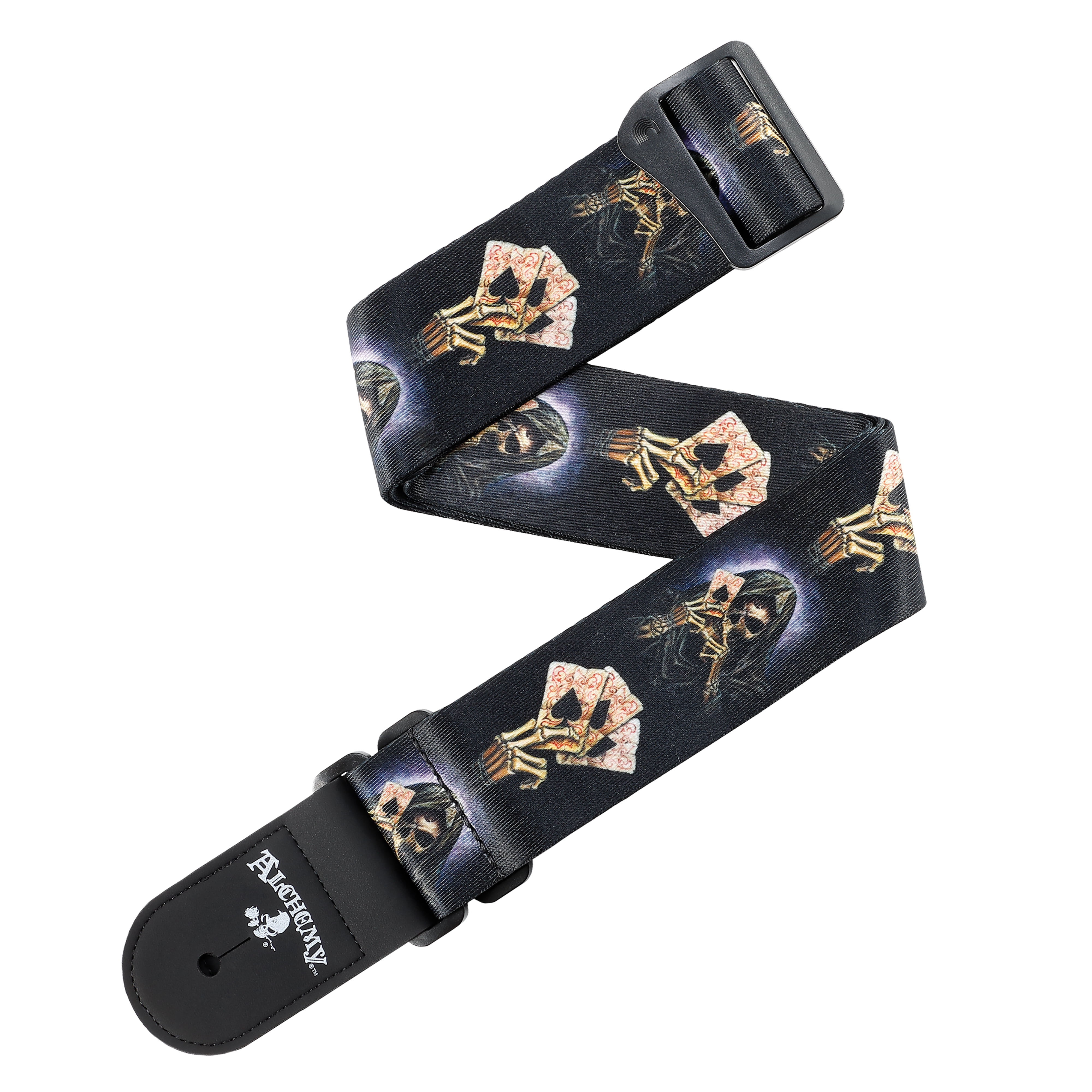 D'Addario Alchemy Guitar Strap, Hand of Death