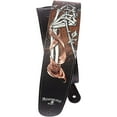 thumbnail image 1 of D'Addario Alchemy Leather Guitar Strap, Cryptorosa Multi-Colored 2.5 in., 1 of 2