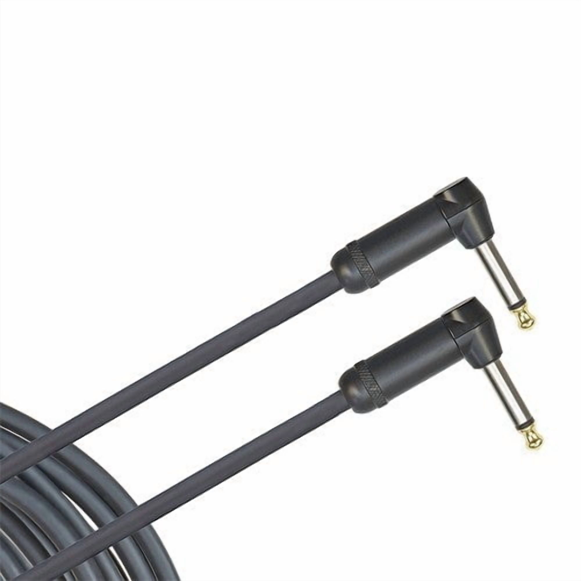 D'Addario American Stage Instrument Cable, Dual Right Angle, 10 feet