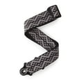 thumbnail image 1 of D'Addario Auto Lock Guitar Strap, Black Padded Geometric, 1 of 5