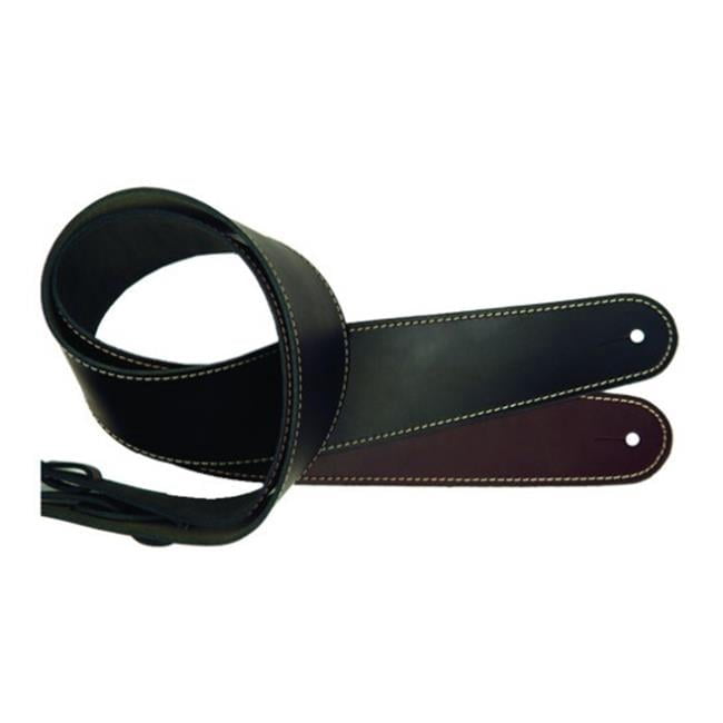 D'Addario Basic Classic Leather Guitar Strap, Brown