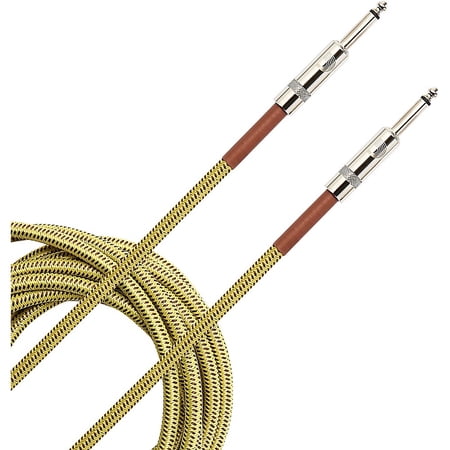 D'Addario D'Addario Braided Instrument Cable Tweed 20ft