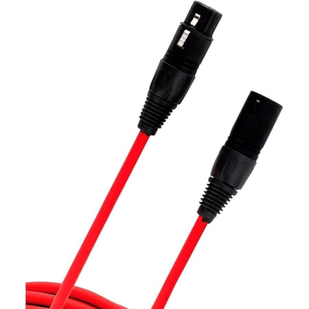D'Addario Classic Pro Microphone Cable 20 ft. Red