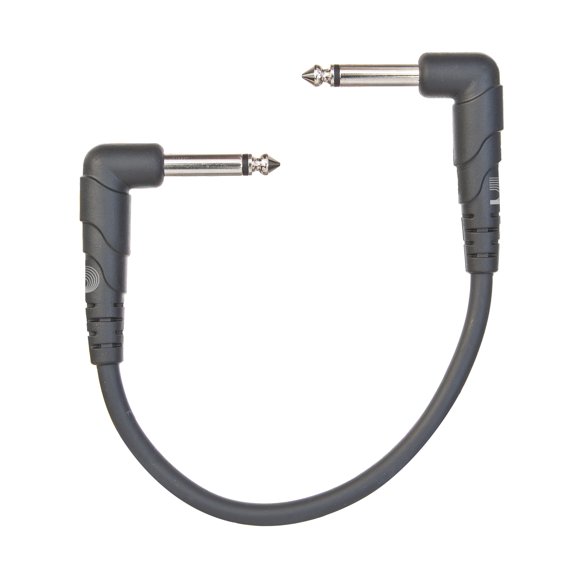 D'Addario Classic Series Patch Cable, 3-pack, 6 Inches