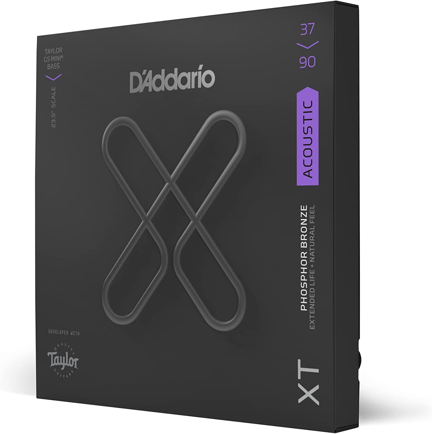 D'Addario Coated Acoustic Bass Guitar Strings XTB3790GS XT Bass