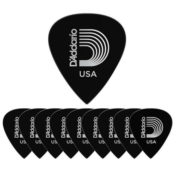 D'Addario Duralin Precision Extra Heavy Guitar Picks, 10 Pack