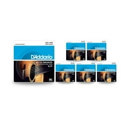 DAddario EJ11 80/20 Bronze Light Acoustic Guitar Strings - 6-Pack