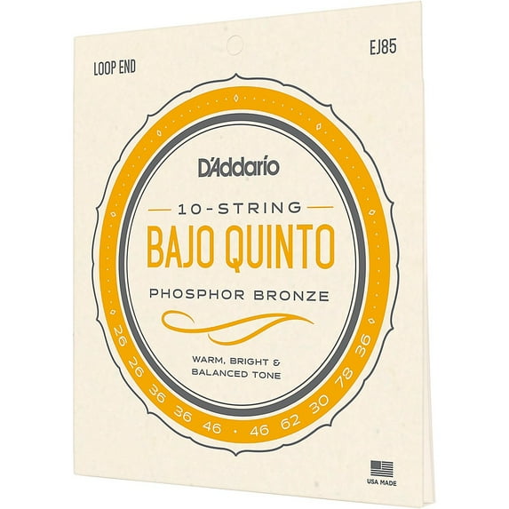D'Addario EJ85 Bajo Quinto Strings