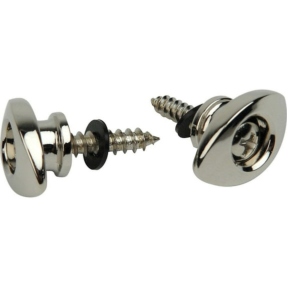 D'Addario Elliptical End Pins, Chrome