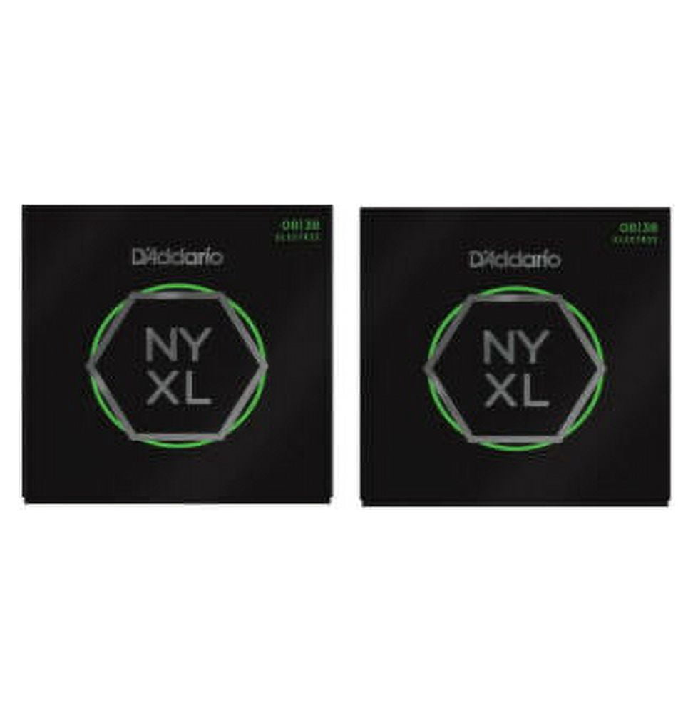 D'Addario Guitar Strings  2-Sets NYXL 0838  Electric Super Light Gauge 08-38