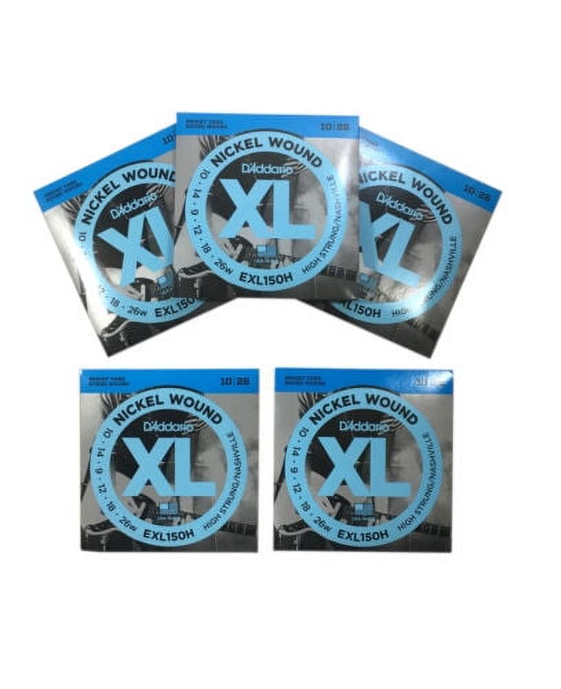 D'Addario Guitar Strings 5-Packs EXL150H Electric Light