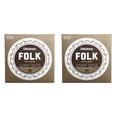 thumbnail image 1 of D'Addario Guitar Strings  EJ33  2 Pack  Folk Nylon  Ball End  Bronze Basses, 1 of 1