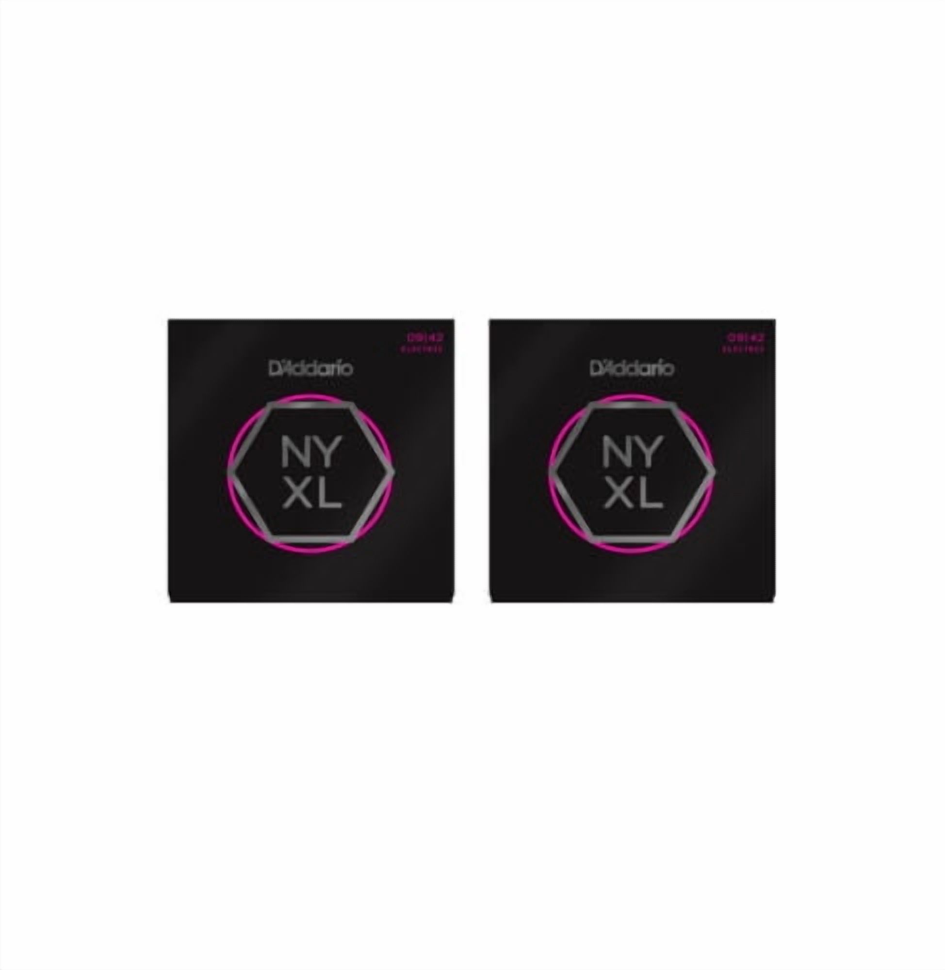 D'Addario Guitar Strings NYXL 0942 Electric Light Gauge 09-42 2 Pack