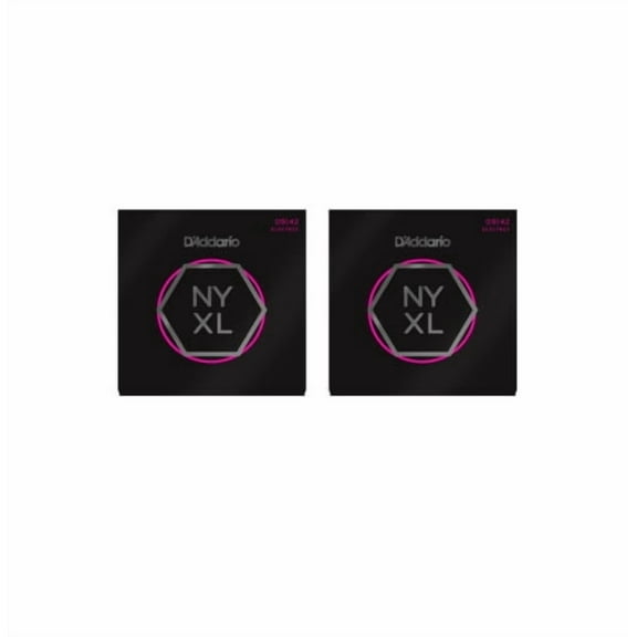 D'Addario Guitar Strings NYXL 0942 Electric Light Gauge 09-42 2 Pack