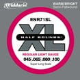 thumbnail image 1 of D'Addario Half Rounds, Regular Light, Super Long Scale, 45-100 Bass Guitar Strings, 1 of 4