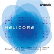 DAddario Helicore Cello String Set, 4/4 Scale, Medium Tension