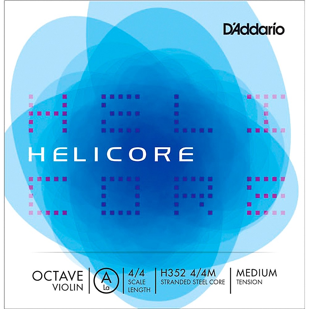 D'Addario Helicore Octave Series Violin A String 4/4 Size, Medium