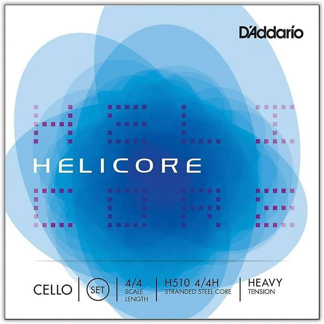D'Addario Helicore Series Cello String Set 4/4 Size Heavy - Walmart ...