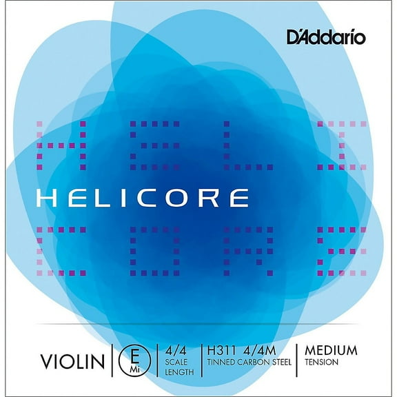 D'Addario Helicore Series Violin E String 4/4 Size Medium