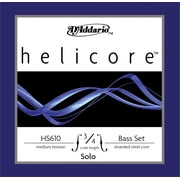 DAddario HS610 Helicore Solo 3/4 Size Double Bass String Set
