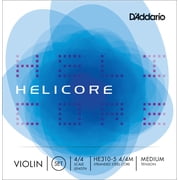 DAddario Helicore Violin 5-String Set, 4/4 Scale, Medium Tension