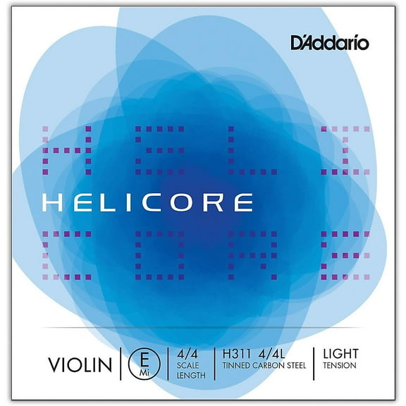 D'Addario Helicore Series Violin E String 4/4 Size Heavy Wound E