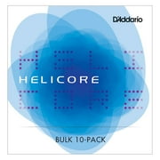 DAddario Helicore Violin String Set with Wound E, 4/4 Scale Heavy, Bulk 10-Pack