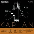 thumbnail image 1 of D'Addario Kaplan Amo Violin G String, 3/4 Scale, Medium Tension, 1 of 3