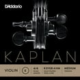 thumbnail image 1 of D'Addario Kaplan Gold-Plated Ball End Violin Single E String, 4/4 Scale, Medium Tension, 1 of 2