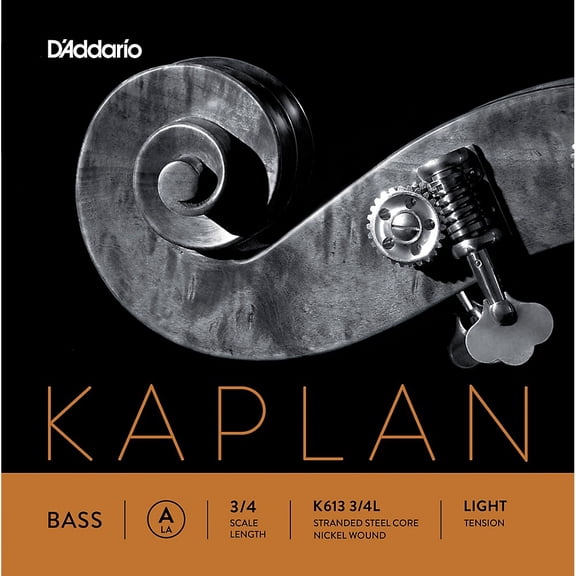D'Addario Kaplan Series Double Bass A String 3/4 Size Light
