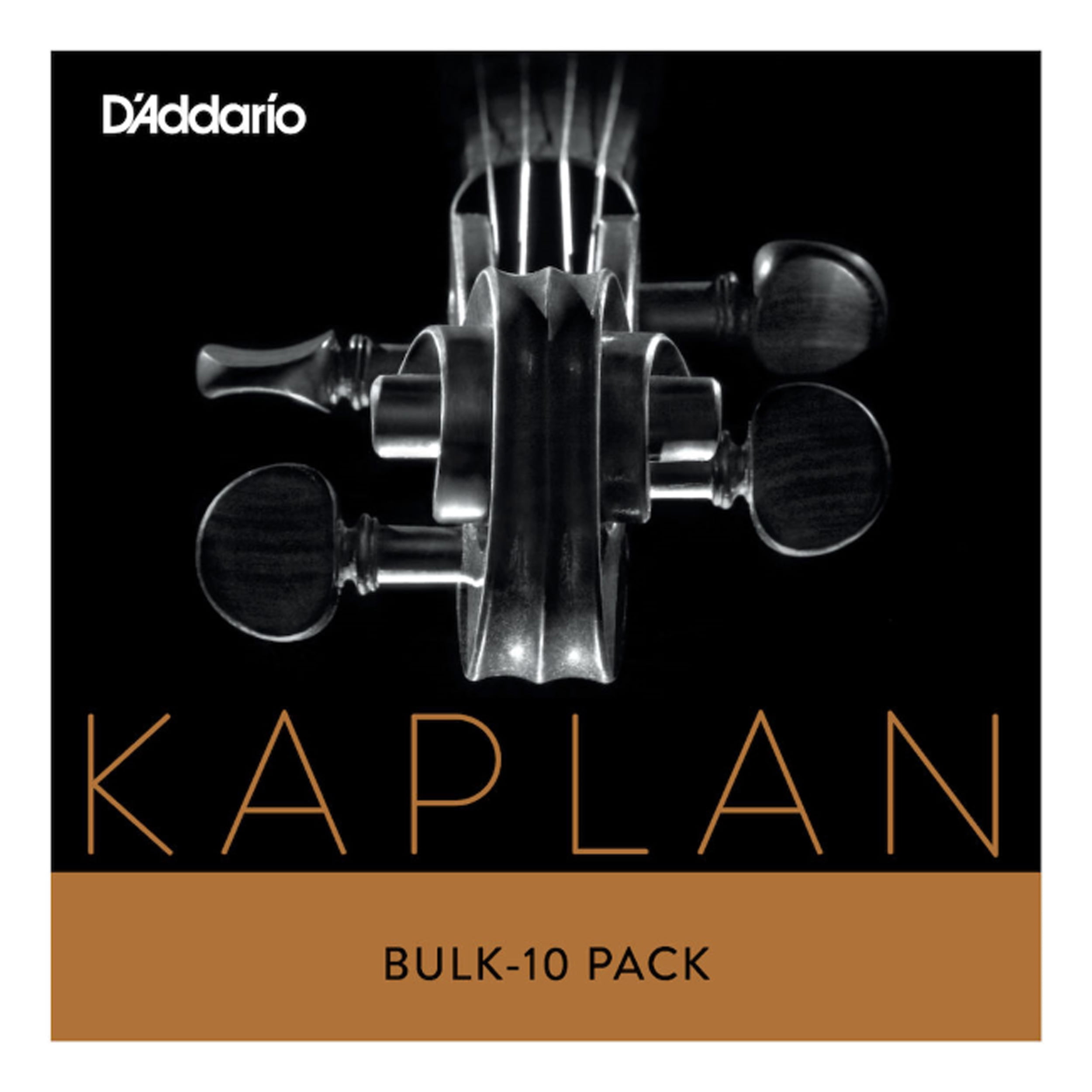 D'Addario Kaplan Solo Bass Single C (E) String, 3/4 Scale Medium, Bulk 10-Pack