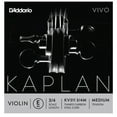 thumbnail image 1 of D'Addario Kaplan Vivo Violin E String, 3/4 Scale, Medium Tension, 1 of 3