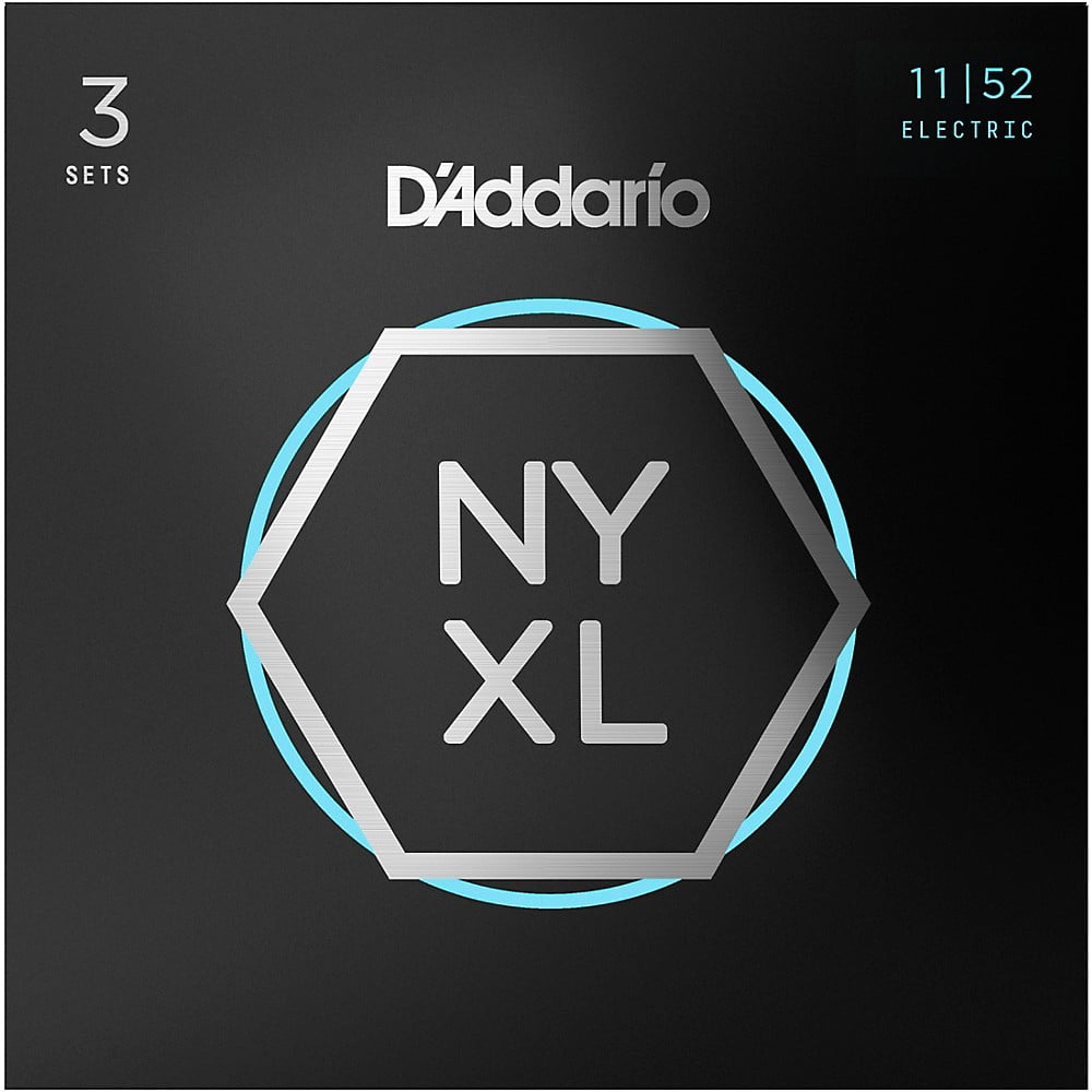 D'Addario 11 52 Medium Top Heavy Bottom Electric Guitar Strings