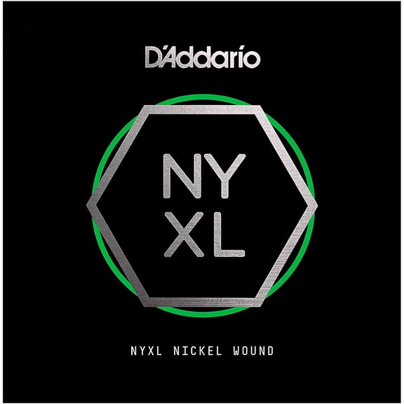 D'Addario NYXL Nickel Wound Multi-Scale Tapered Single Electric Bass Guitar String .170 Gauge