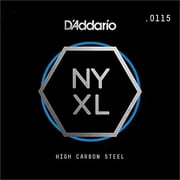 DAddario NYXL Single Plain Carbon Steel Guitar String | .0115