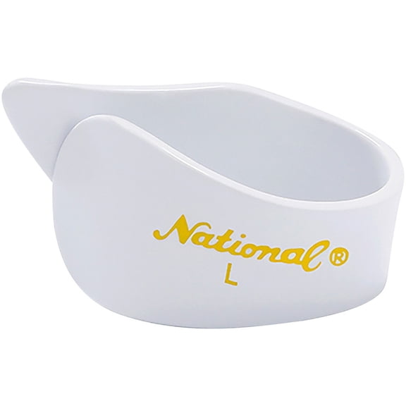 D'Addario National Thumb Pick, Large White Celluloid 4-Pack