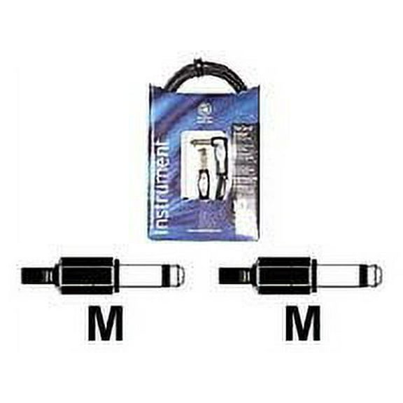 Planet Waves Circuit Breaker - Audio cable - mono jack male to mono jack male - 10 ft - right-angled connector