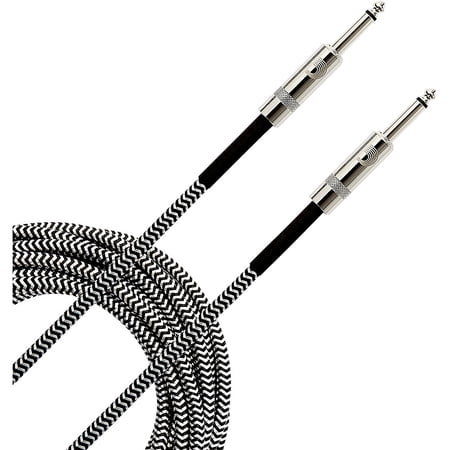 D'Addario Braided Instrument Cable Grey 15ft