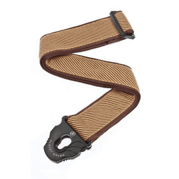 D'Addario Planet Lock Guitar Strap, Tweed