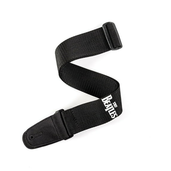 D'Addario - Planet Waves Beatles Guitar Strap Poly Black Logo
