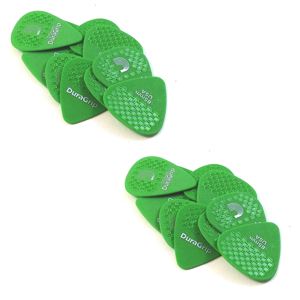 D'Addario - Planet Waves Guitar Picks  20 Pack  Duragrip  .85mm  Super Grip
