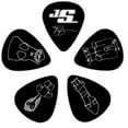 thumbnail image 1 of D'Addario Planet Waves Joe Satriani Signature Guitar Picks 10-Pack Black Thin, 1 of 3