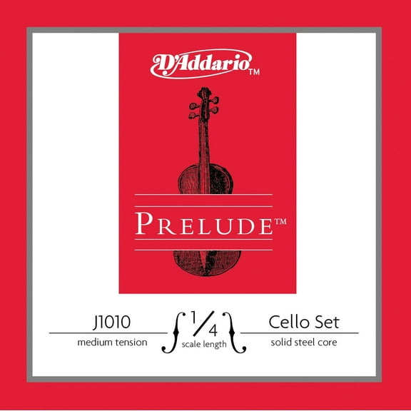 D'Addario Prelude Cello String Set 1/4 Size
