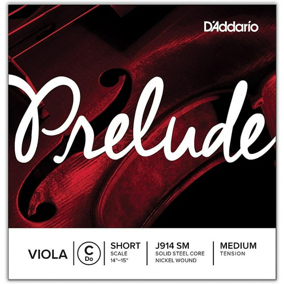 D'Addario Prelude Series Viola C String 13-14 Short Scale